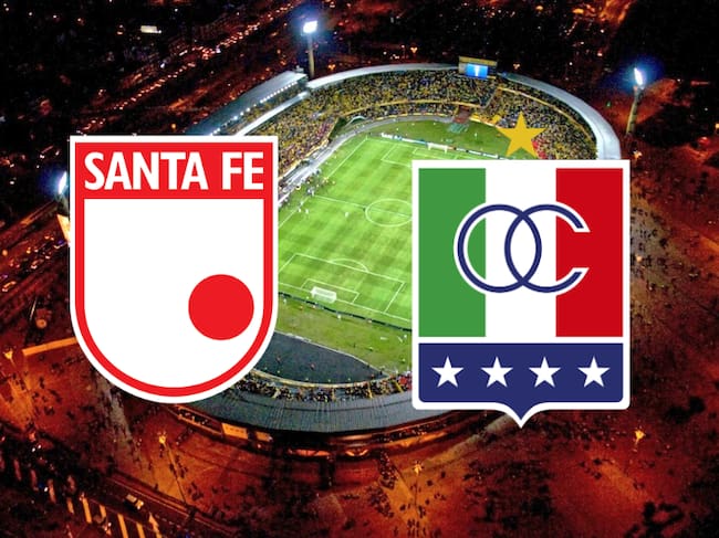 Santa Fe y Once Caldas se enfrentan en el estadio El Campín.