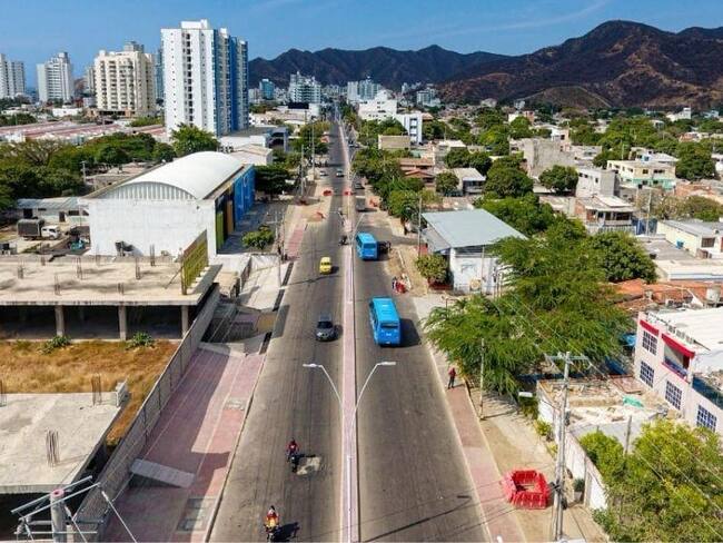 Ruta del Sol II contribuyó a la renovación vial y peatonal de Santa Marta en el 2023