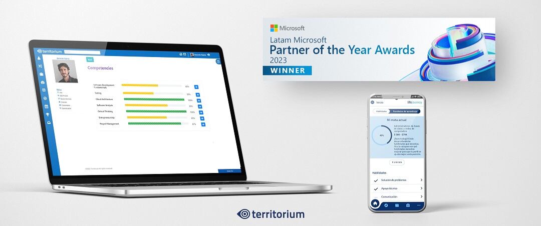 Territorium fue reconocida como ‘Microsoft Partner of the Year 2023’ en Latinoamérica