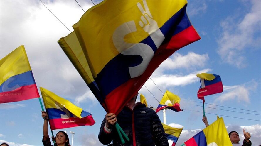 Campaña por el "Sí". Foto: Colprensa