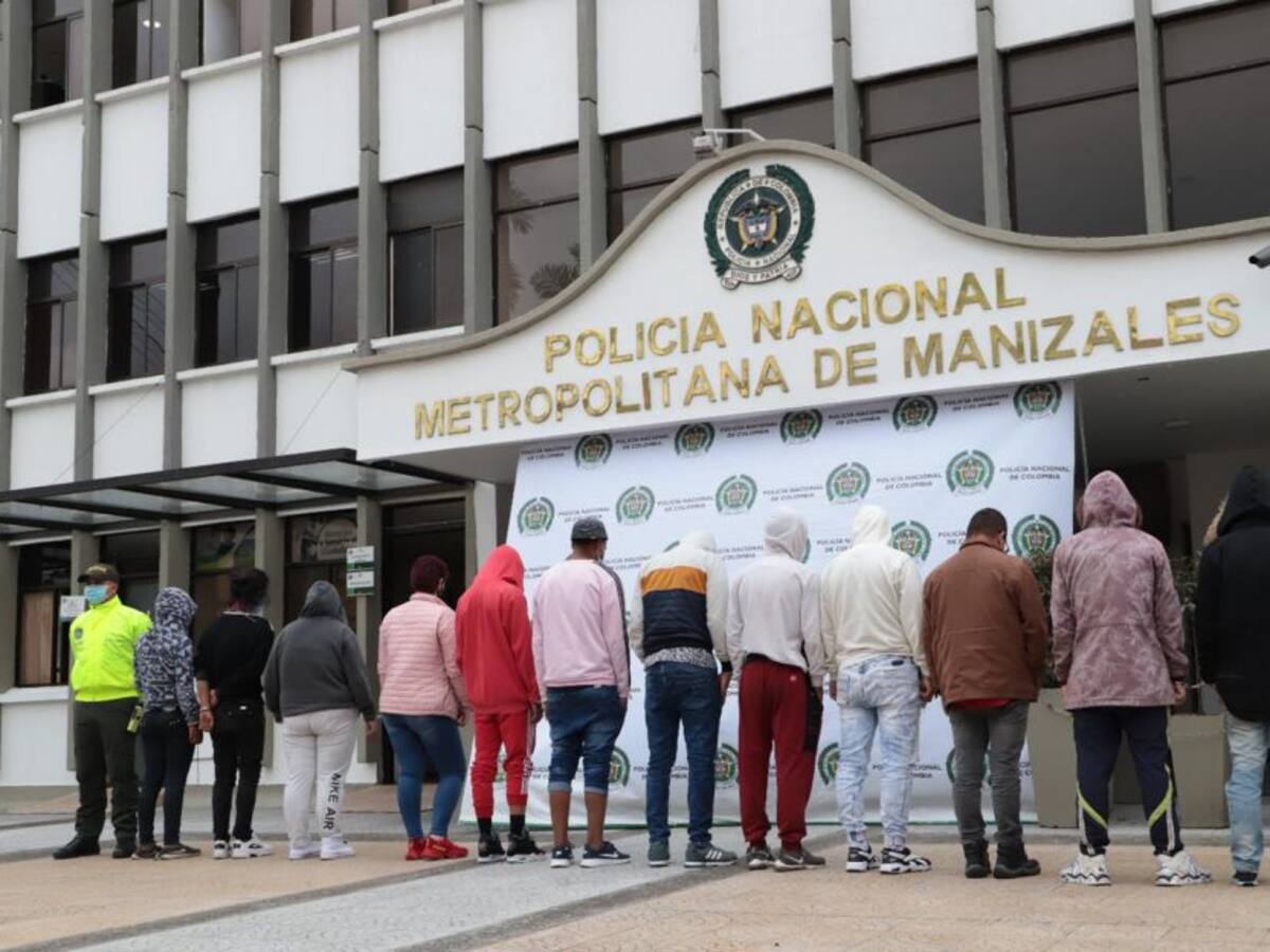La Policía Metropolitana desmanteló banda que traficaba estupefacientes
