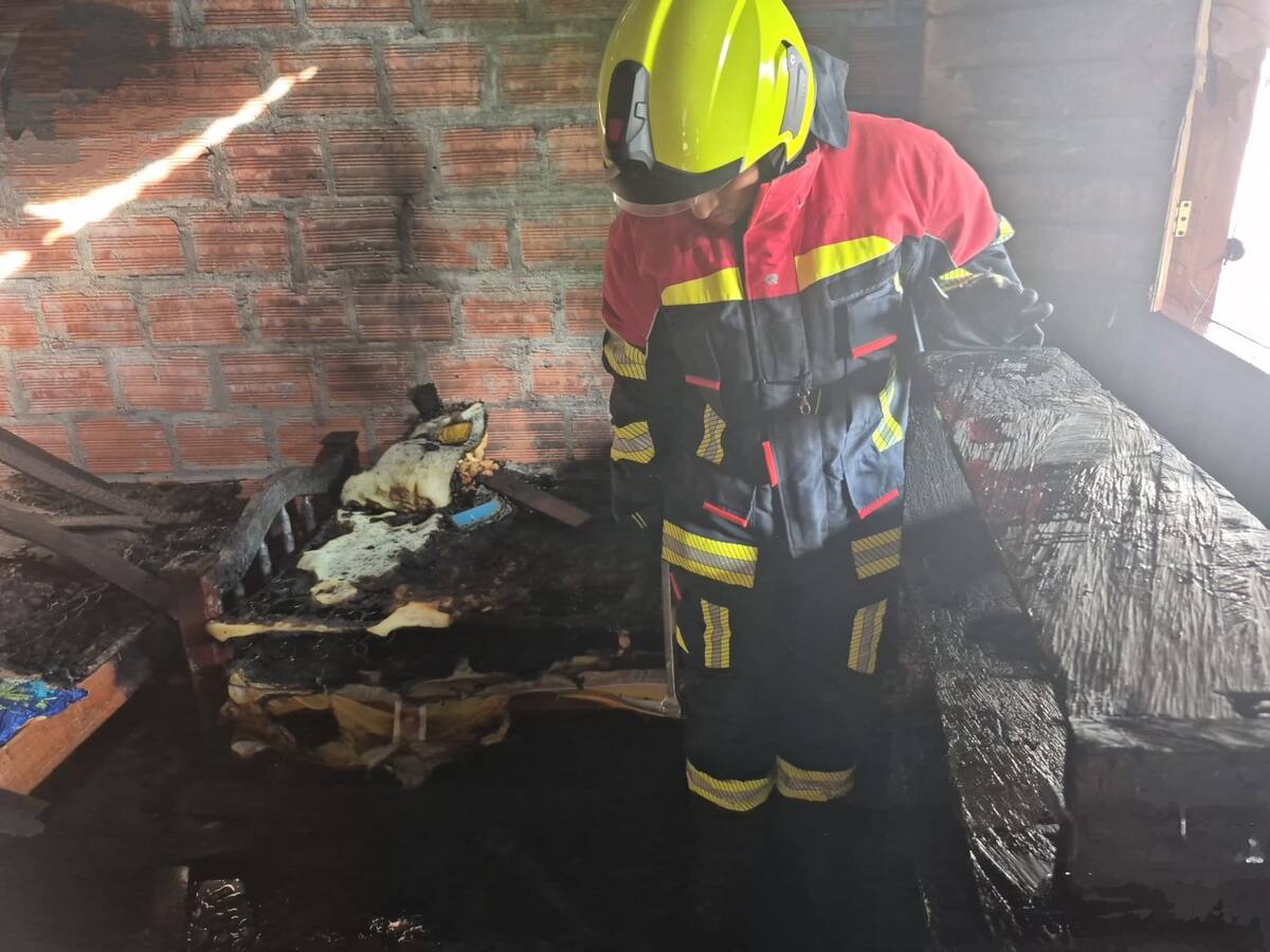 Cuantiosas pérdidas dejó incendio en peleteria del centro de Cúcuta