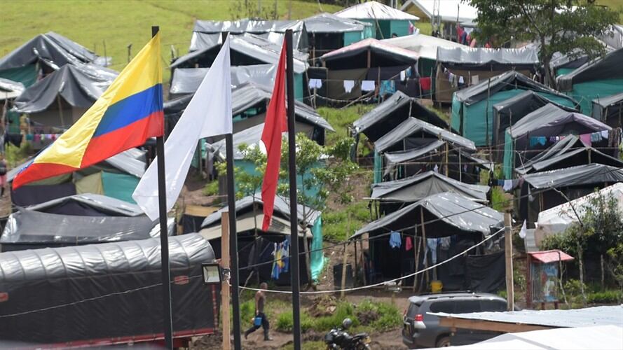 Las Farc abandonarán este 15 de agosto las 26 zonas donde estuvieron concentradas durante el proceso de paz. Foto: Getty Images