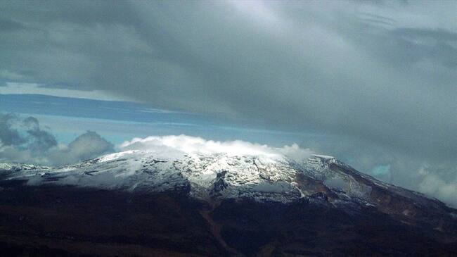 Un año sin agua en zona aledaña al Nevado del Ruiz. Foto: Colprensa.