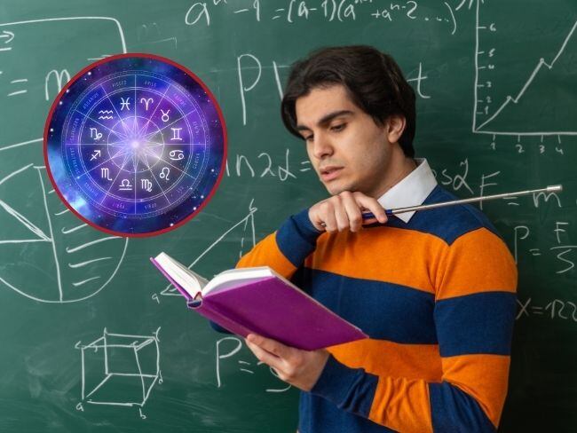 Signo // zodiacal// matemáticas // inteligente