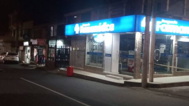 Paquete sospechoso barrio Floresta