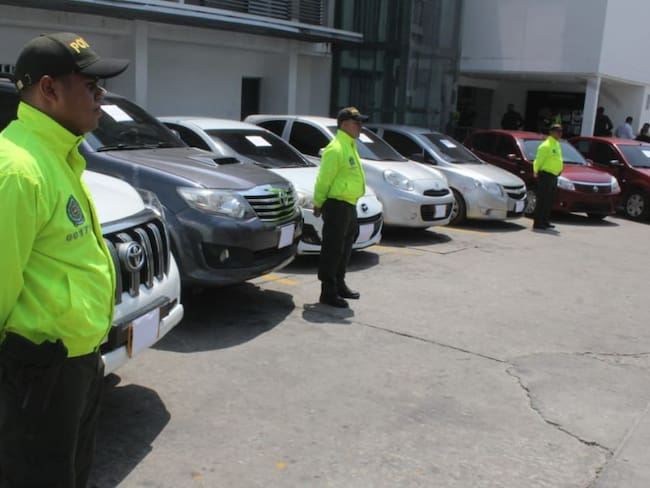 Policía Metropolitana de Barranquilla liderando campaña con plan de choque al hurto de vehículos.