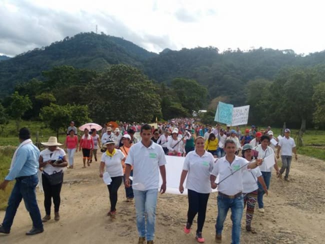 En Caquetá siguen las protestas contra la explotación petrolera