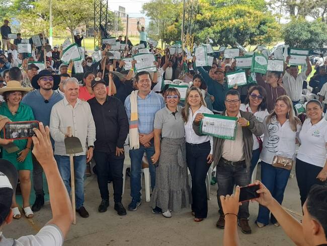 El director general de la Agencia Nacional de Tierras, Juan Felipe Harman, sostuvo que desde el Gobierno Nacional se vienen adelantando acciones para agilizar los procesos en la titularidad de los predios, en el marco de la reforma agraria.