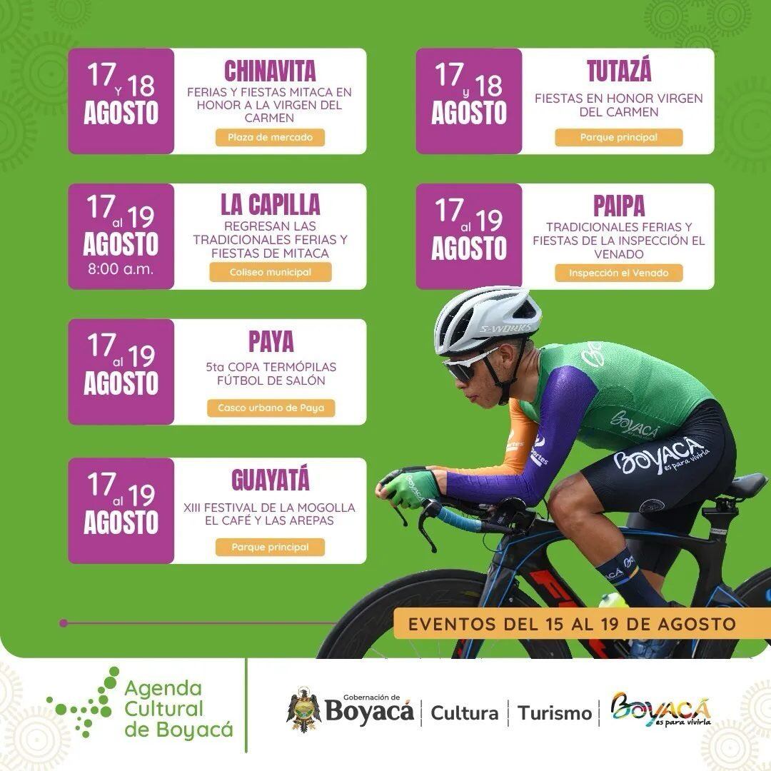 Cometas, tradiciones y fiestas populares toman protagonismo en Villa de Leyva, Samacá, Tibasosa y Chiquinquirá.