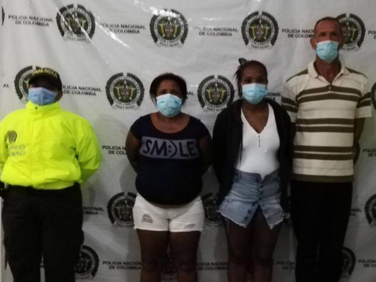 Capturan a dos mujeres y un hombre por explotación sexual comercial a menor