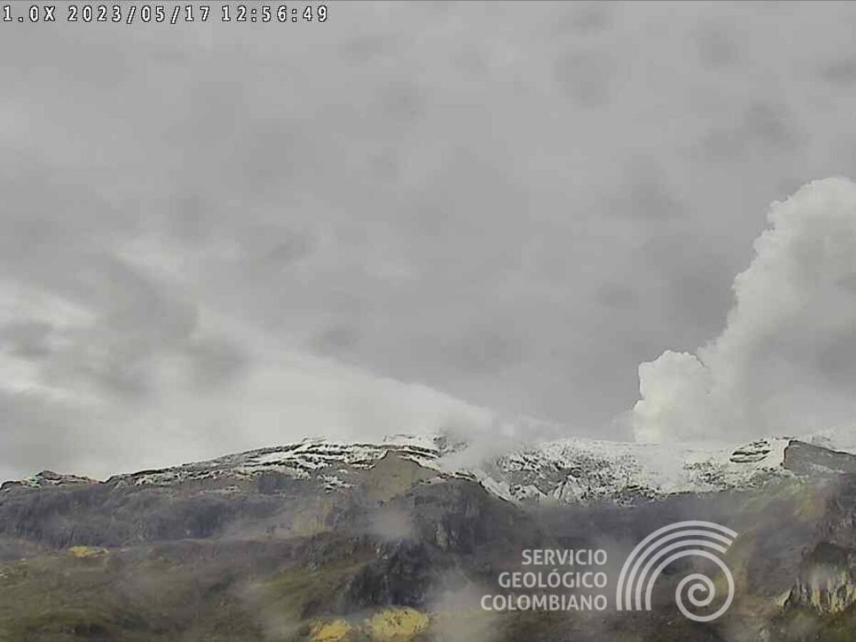 Volcán Nevado del Ruiz: Disminuye la actividad sísmica, pero sigue inestable