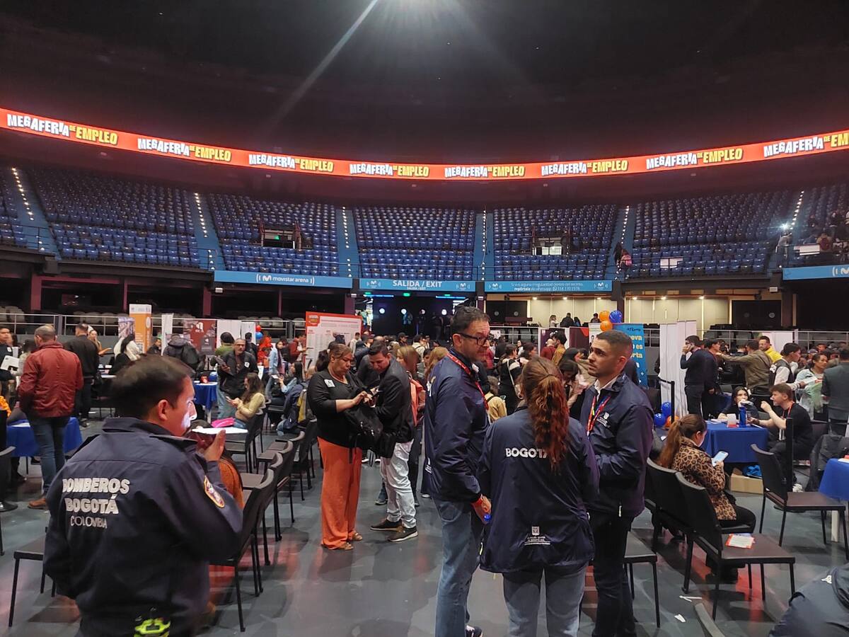 Así fue la primera mega feria del empleo de este año en Bogotá