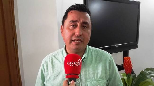 Jesús Alberto Escalante, alcalde de Tibú.