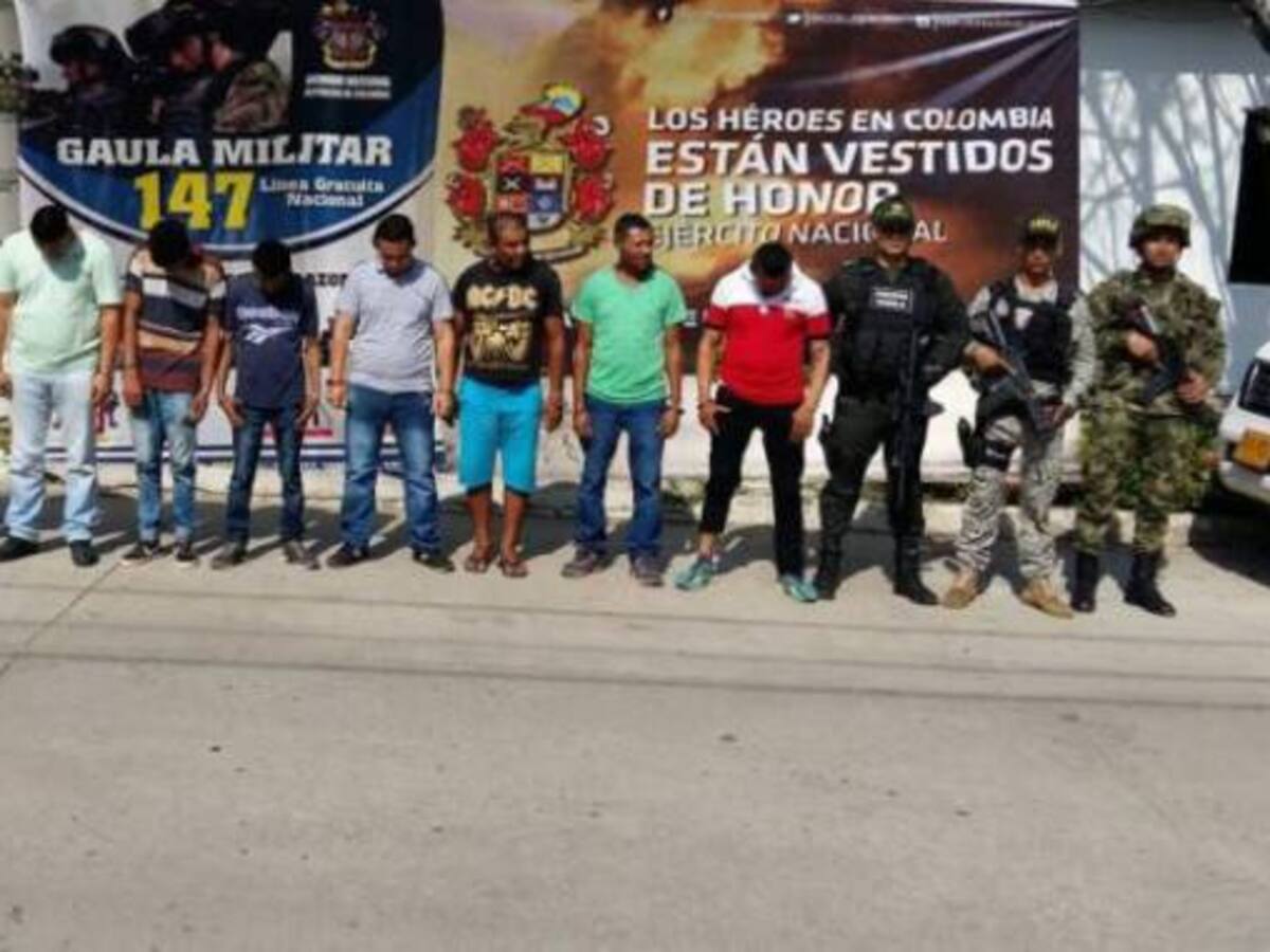 Caen integrantes del 'Clan del Golfo' en Bolívar