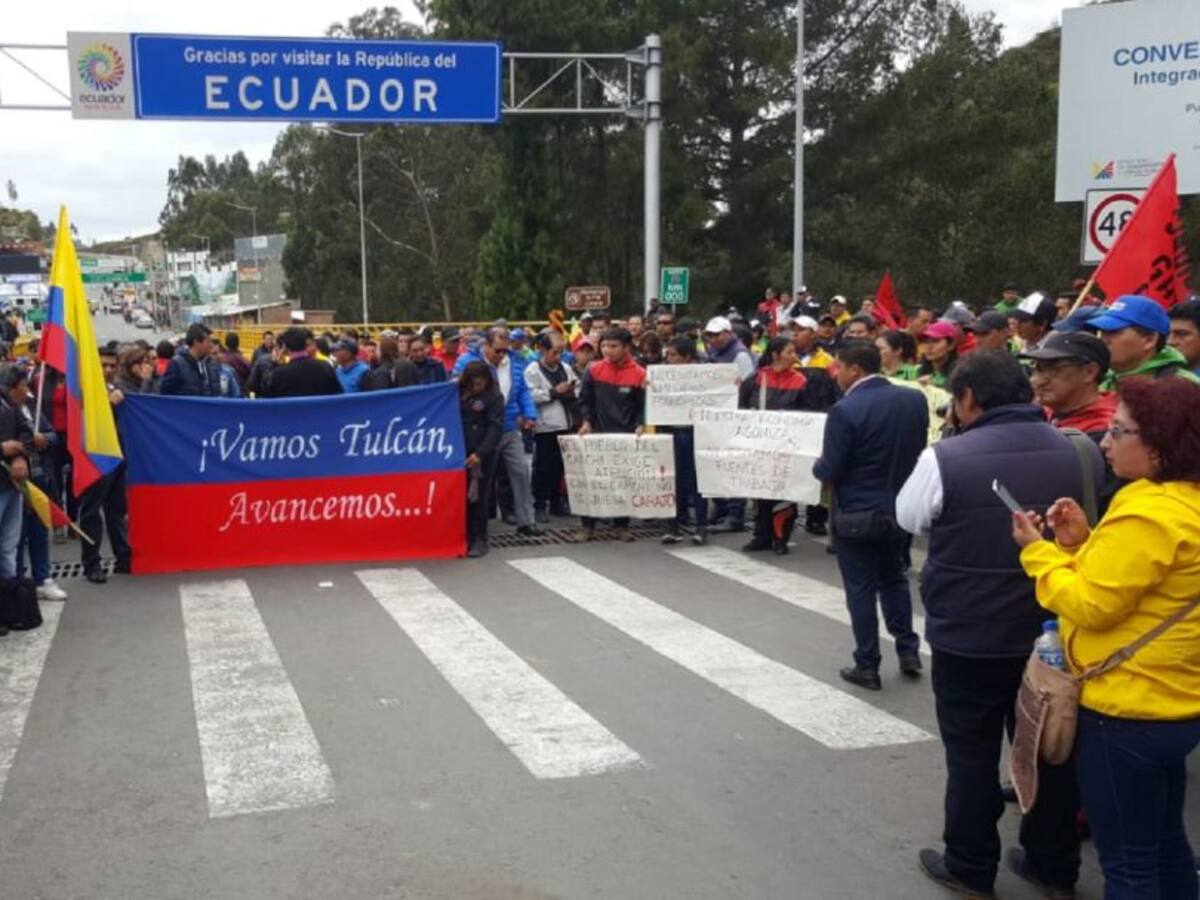Habilitado el paso en la frontera con Ecuador