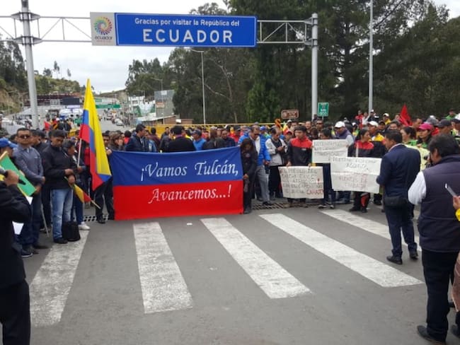 Habilitado el paso en la frontera con Ecuador