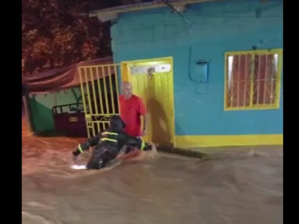 600 familias evacuadas por lluvias en San Carlos, Antioquia