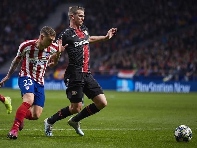 Sin Santiago Arias en cancha, Atlético venció 1-0 a Bayer Leverkusen