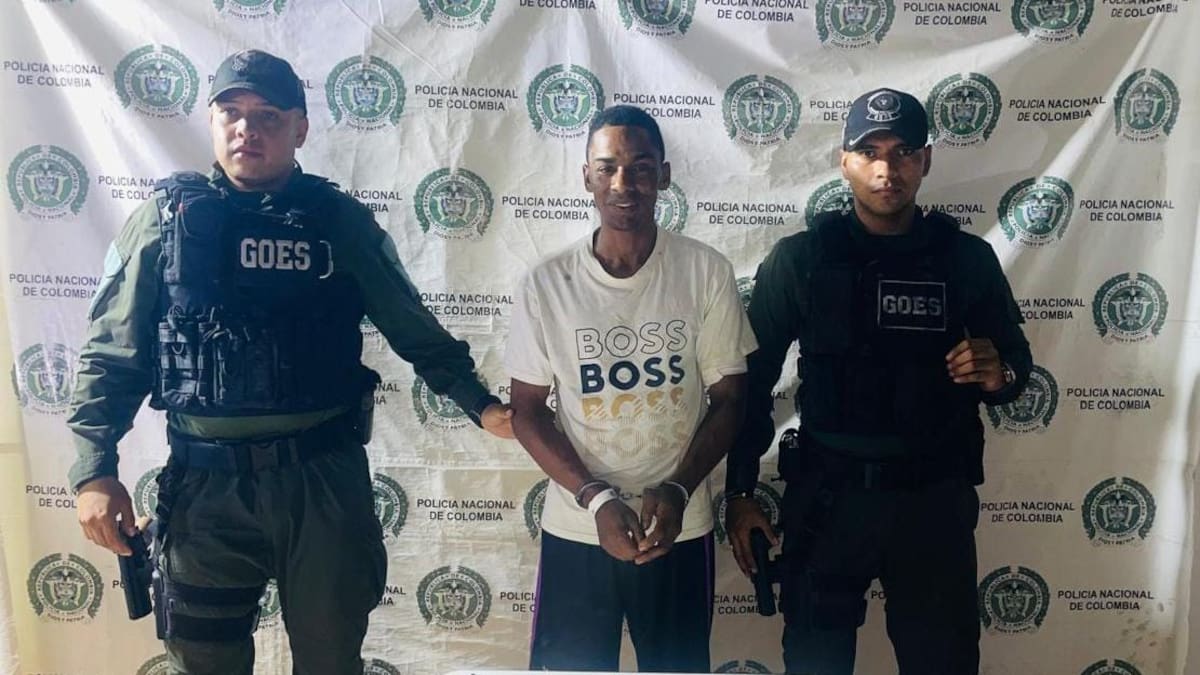 Policía frustra ataque armado y captura a peligroso delincuente en Mompox