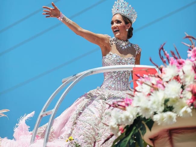 Melissa Cure, reina del Carnaval de Barranquilla 2024