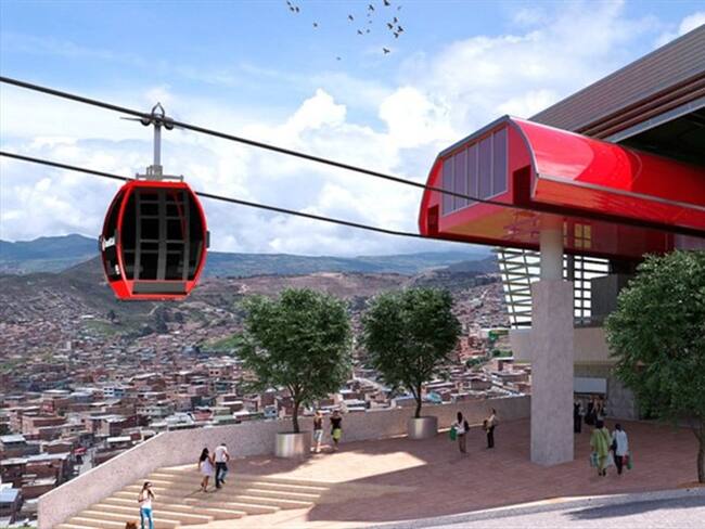 Transmilenio suspende licitación para operador de Transmicable en Ciudad Bolívar. Foto: Instituto de Desarrollo Urbano (IDU)
