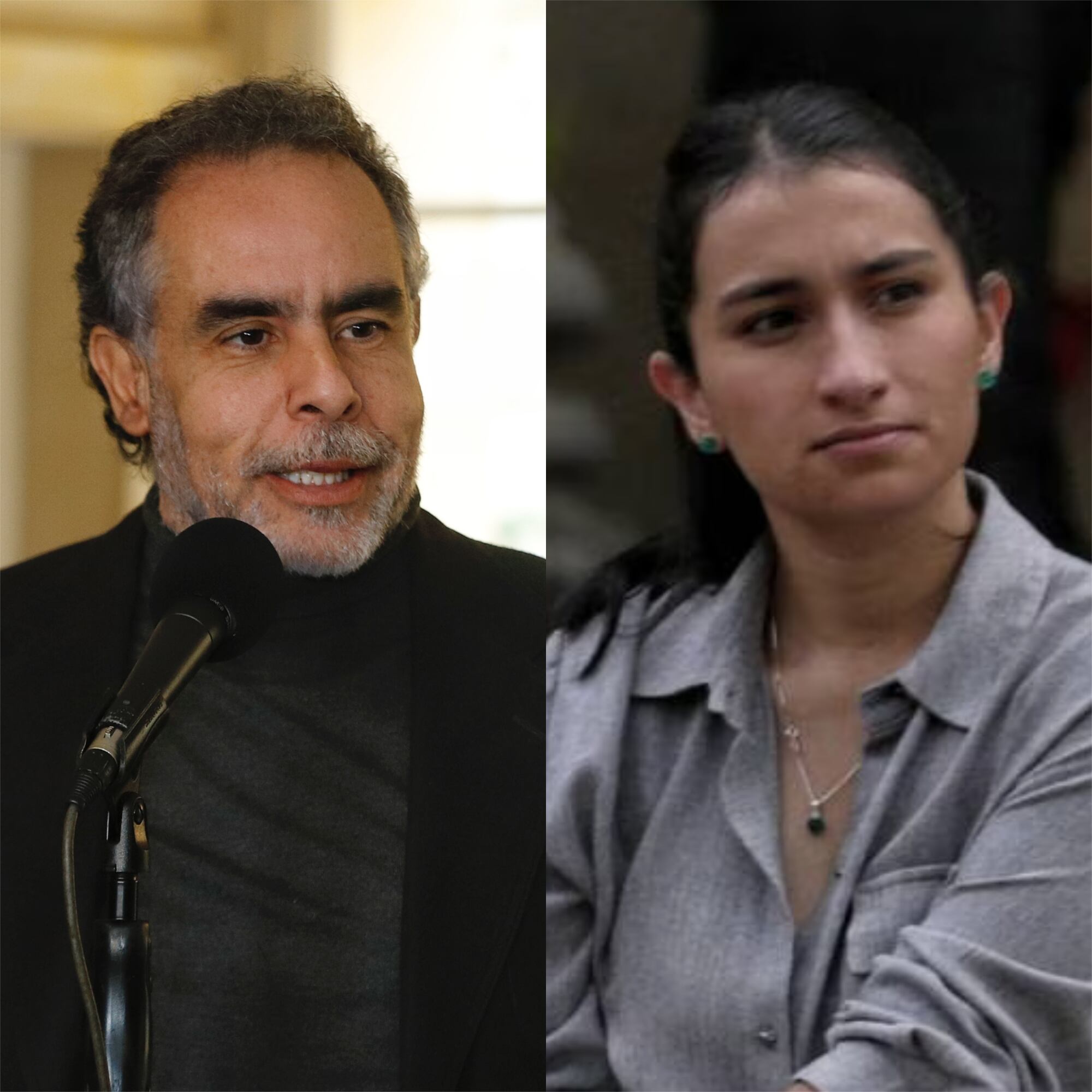 Armando Benedetti y Laura Sarabia / Colprensa