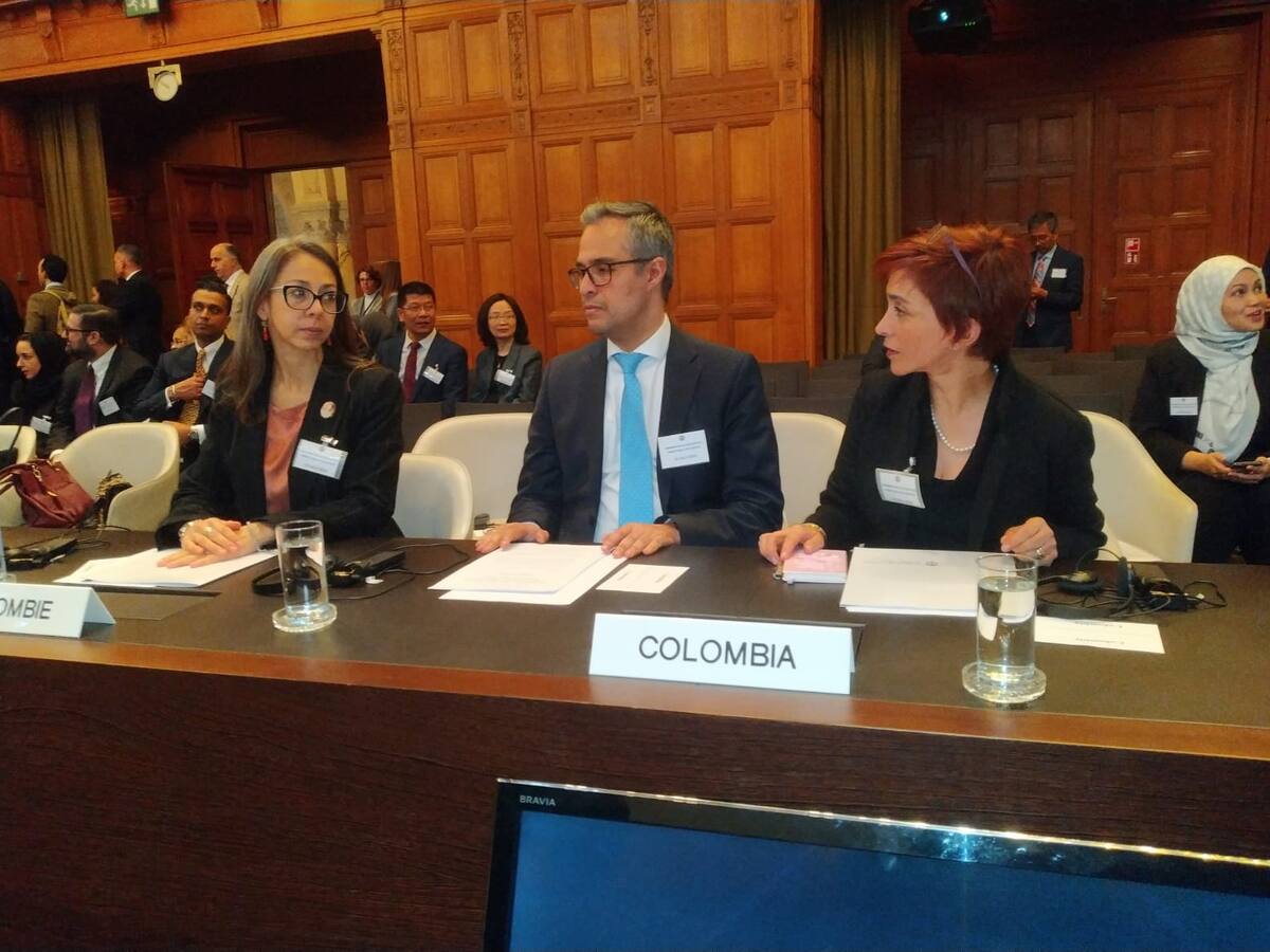 Colombia pide a la CIJ garantizar la existencia del pueblo palestino
