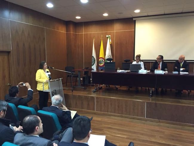 CNE realizó audiencia sobre impugnación a candidatura de Clara López