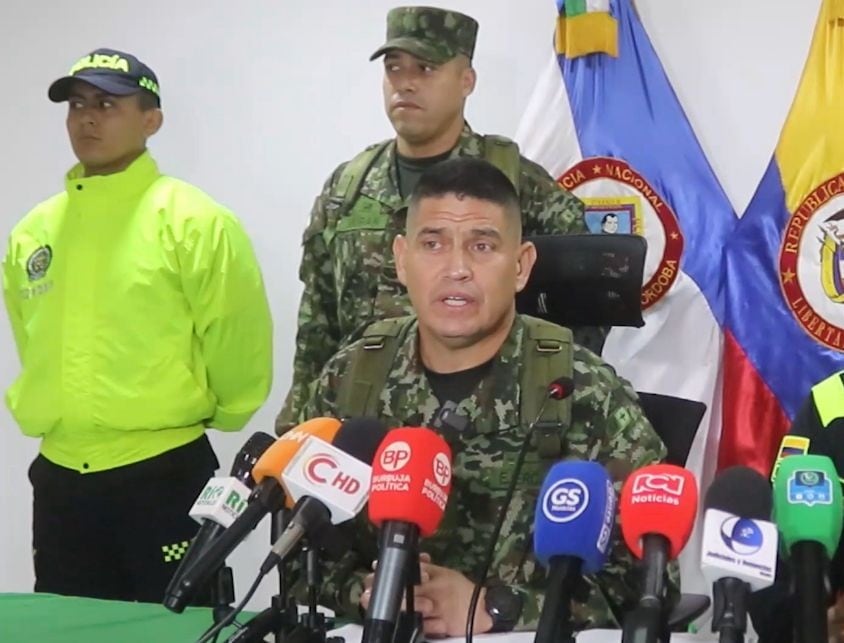 General Eduardo Arias, comandante de la Brigada 11 del Ejército.