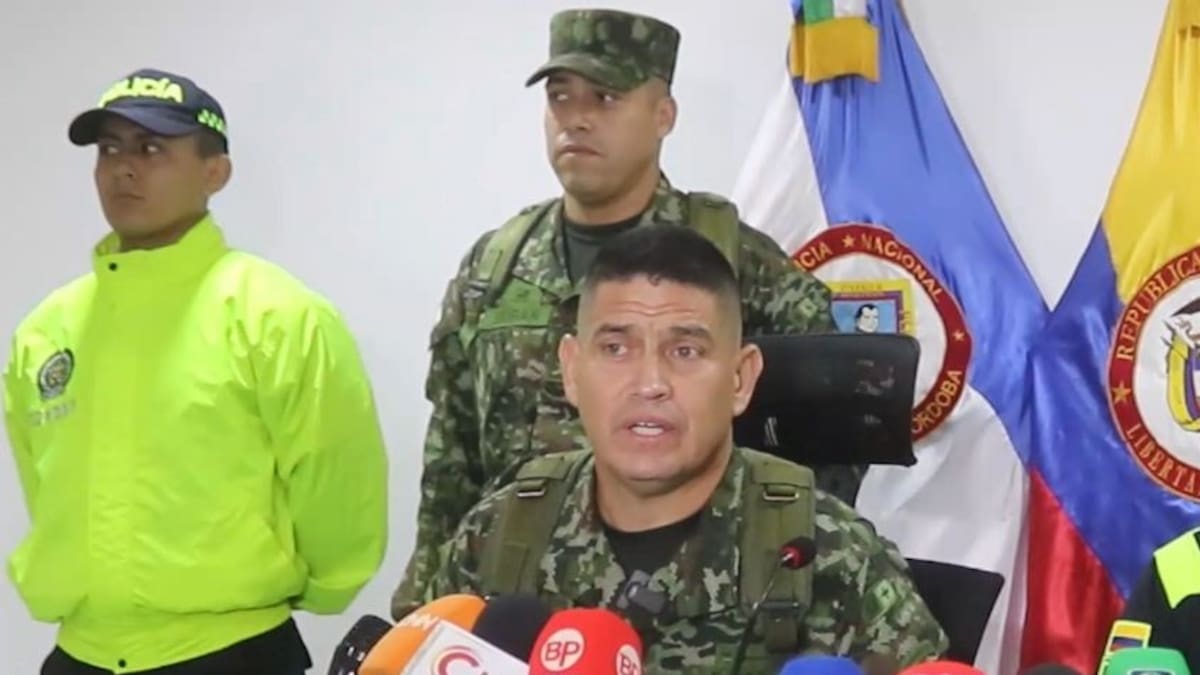 Persisten los operativos contra el Clan del Golfo en Córdoba en medio de las mesas de diálogo de paz