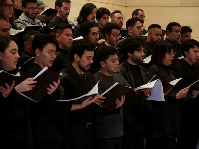Primer ensayo del nuevo Coro Nacional de Colombia