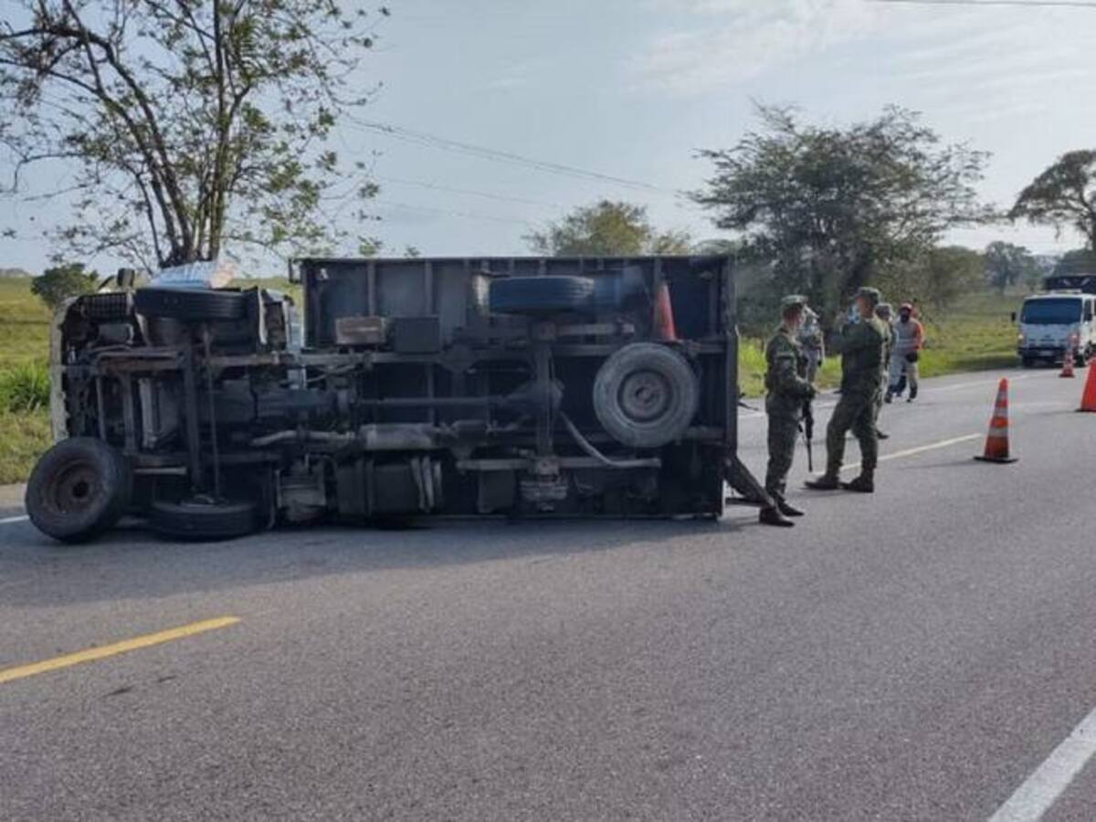 Dos muertos y más de 10 lesionados por accidentes de tránsito en Bolívar
