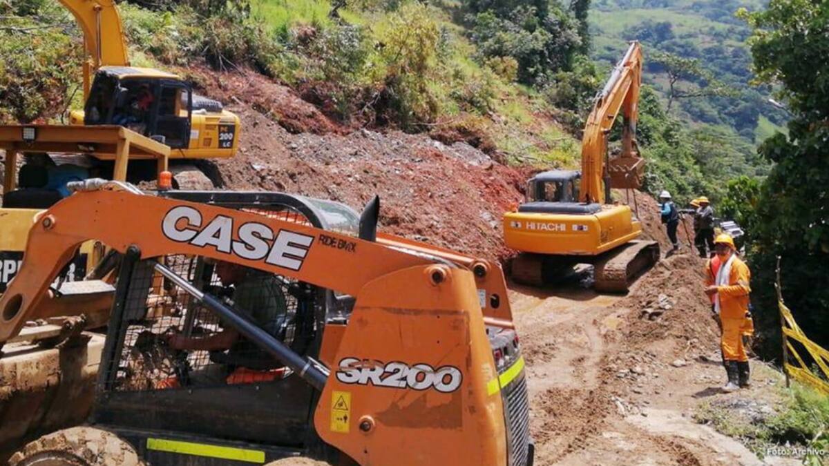 Invías dispone de 250 máquinas para la temporada de lluvias