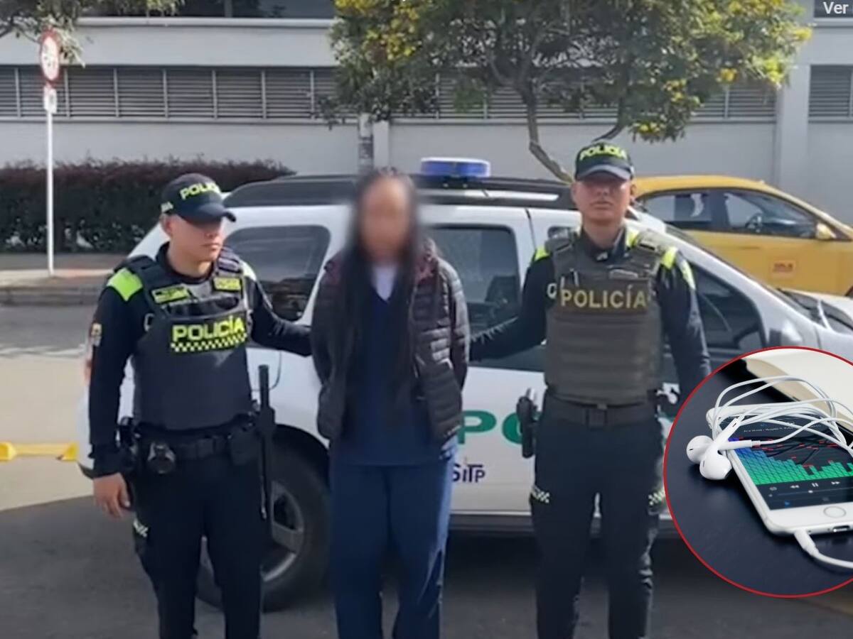 Capturada mujer disfrazada de enfermera que robaba celulares en el TransMilenio