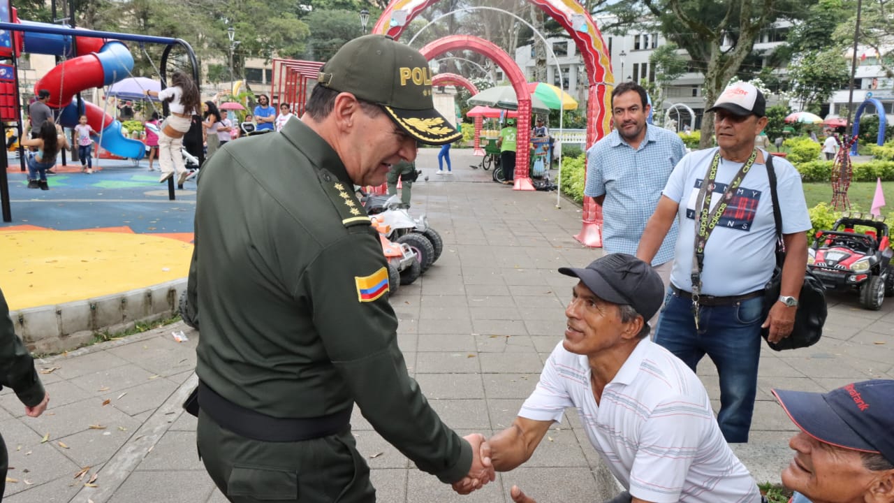 El director de la Policía William Salamanca
