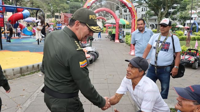 El director de la Policía William Salamanca