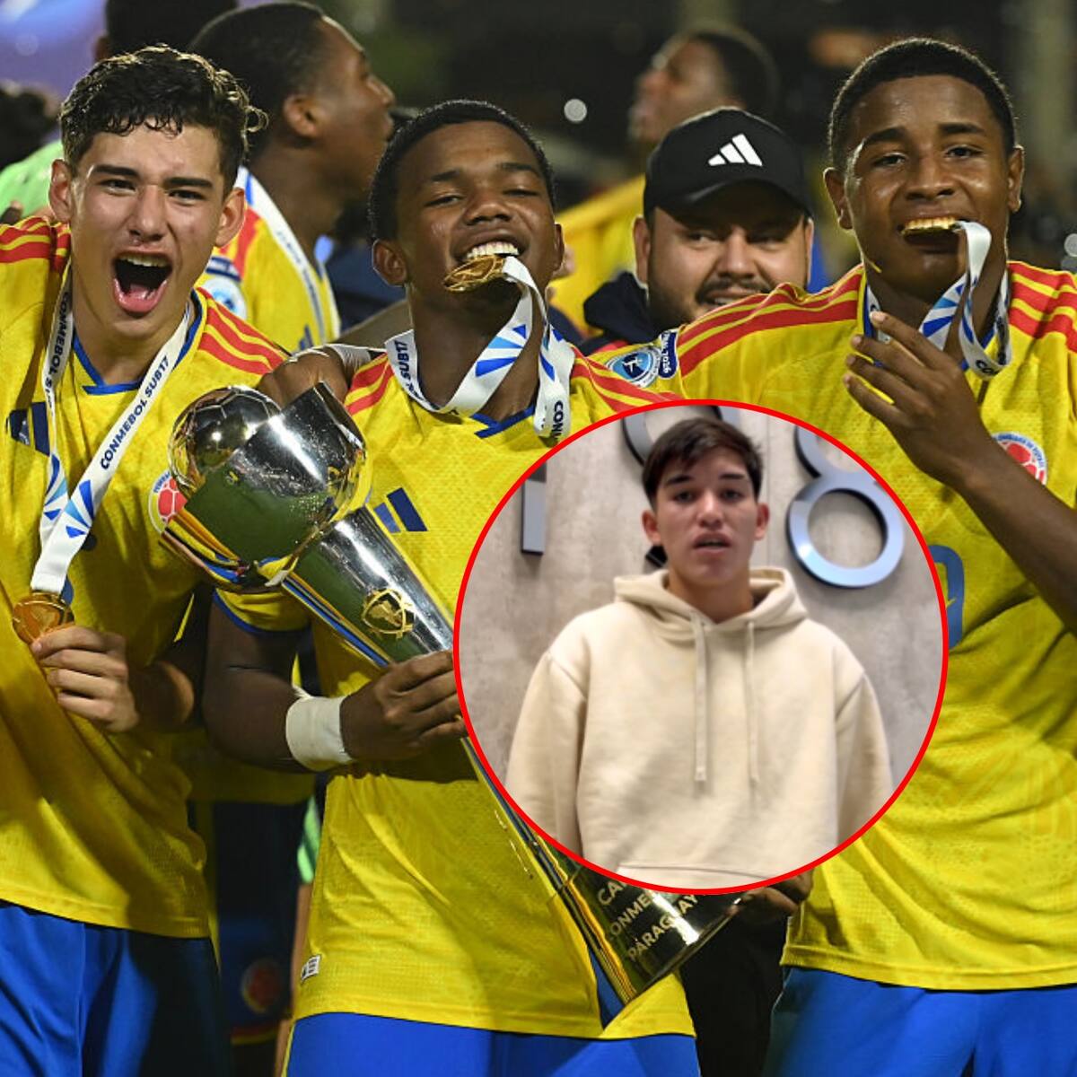 Jugador de Argentina Sub-17 pidió disculpas por ofensas a Selección Colombia: “nos ganaron muy bien”