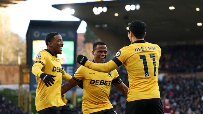 Jhon Arias marca su primer gol en Premier League: vea acá el tanto en Wolves - West Ham
