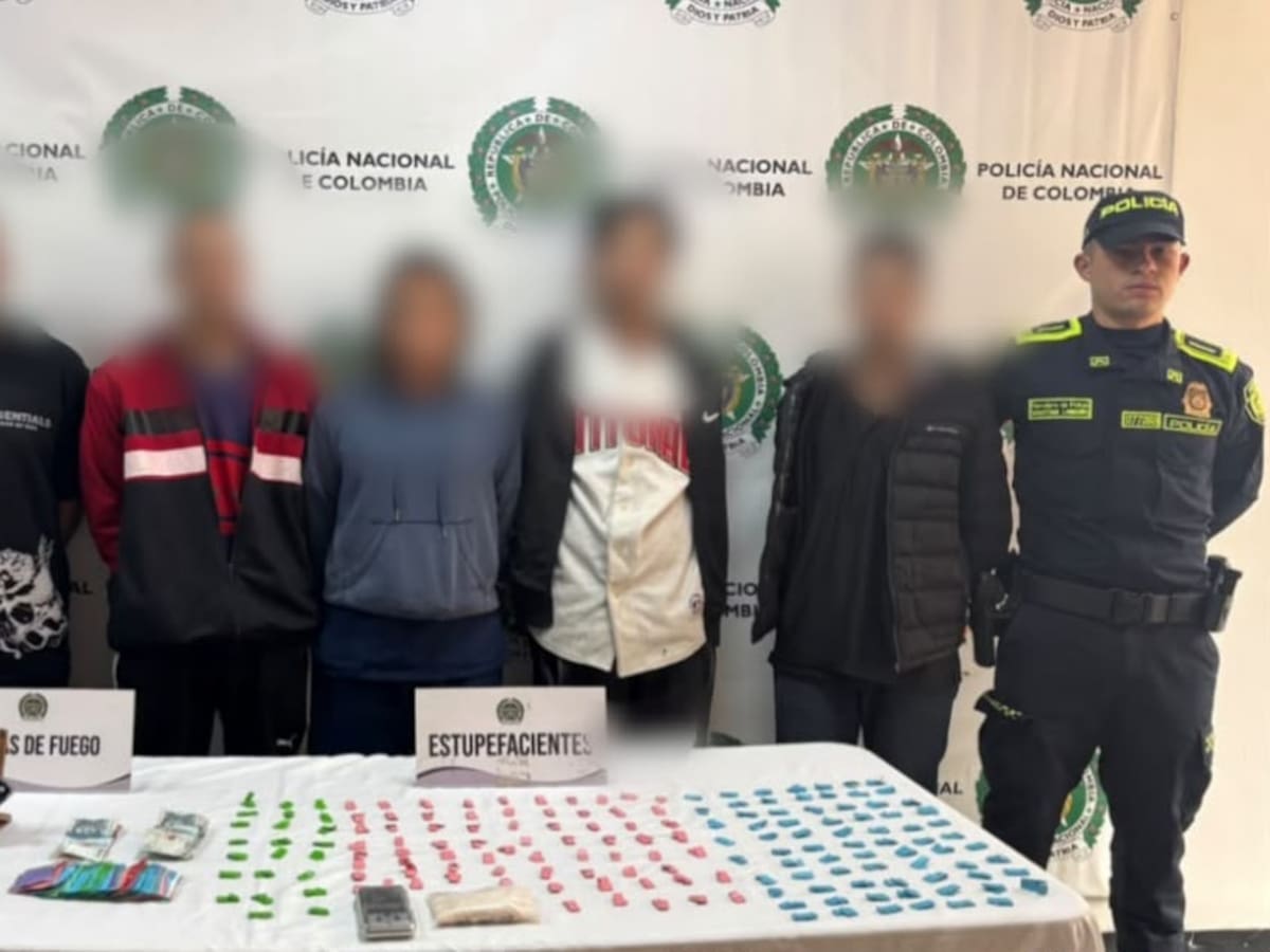 37 capturas y armas incautadas: operativo de la Policía en cuatro localidades de Bogotá