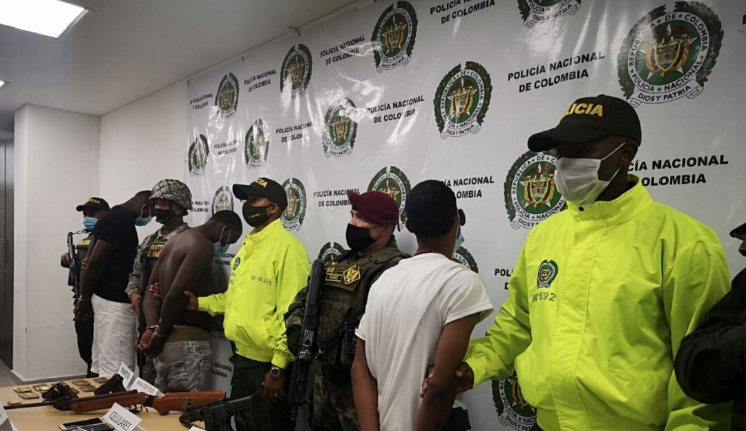 Capturas en Buenaventura.