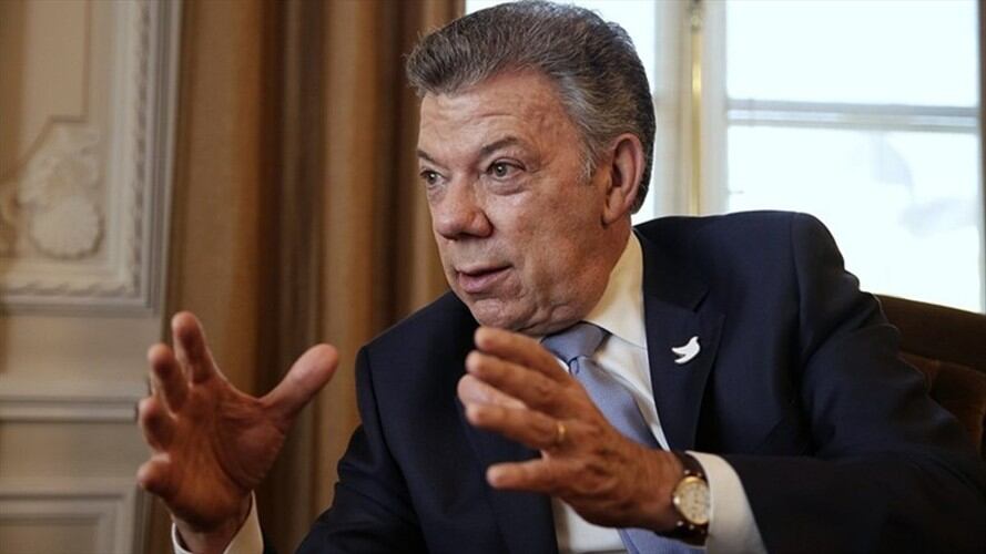 Santos dice que el próximo presidente no cambiará la economía del país. Foto: Colprensa