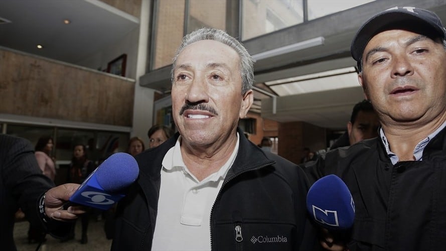 Quedó libre el exgobernador de Santander, Hugo Aguilar, investigado por lavado de activos. Foto: Colprensa
