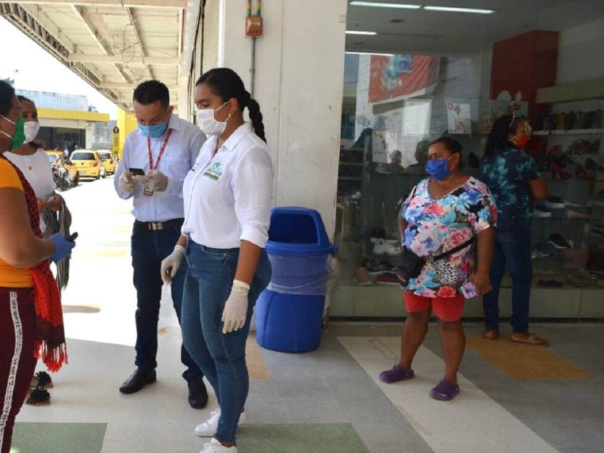 Campañas para prevenir el COVID-19 durante cobro de subsidios en Bolívar