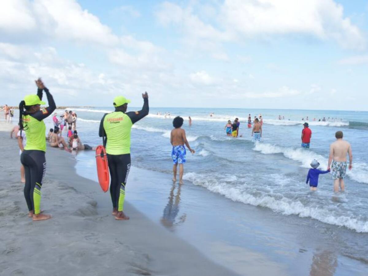 Evite excesos e imprudencias en playas durante las fiestas de Cartagena