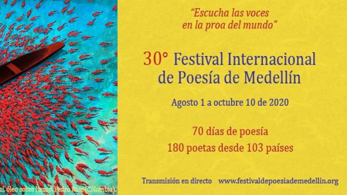No se pierda el Festival Internacional de Poesía de Medellín