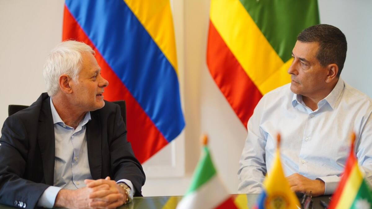 Alcalde de Cartagena recibió visita de Embajador de Italia en Colombia