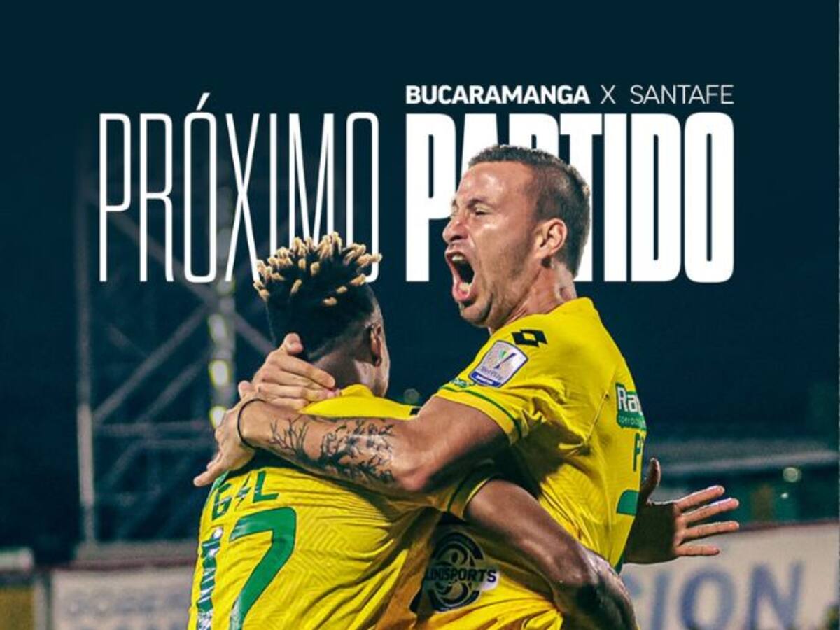 Sí al visitante: plan de seguridad HOY 19 de noviembre partido Atlético Bucaramanga Vs Santa Fe