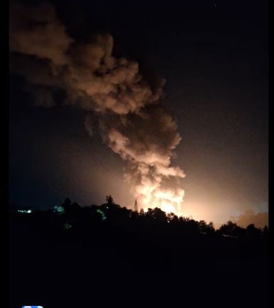 Incendio en Rioengro, Antioquia- foto David Tabares