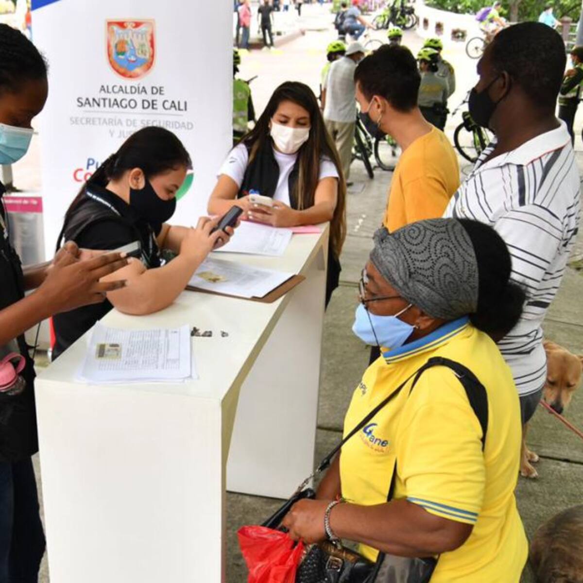 Avanza el registro de vendedores informales en Cali